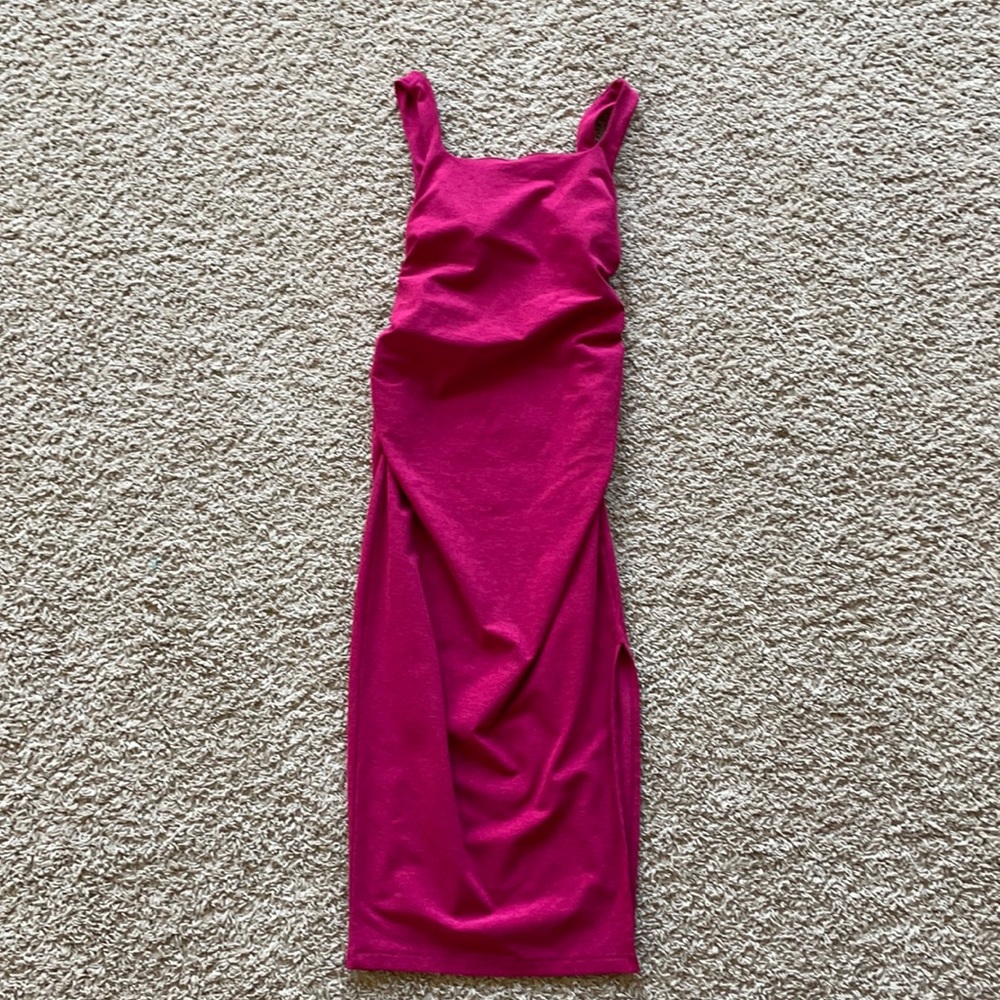 Beyond the Bump Pink Maternity Dress